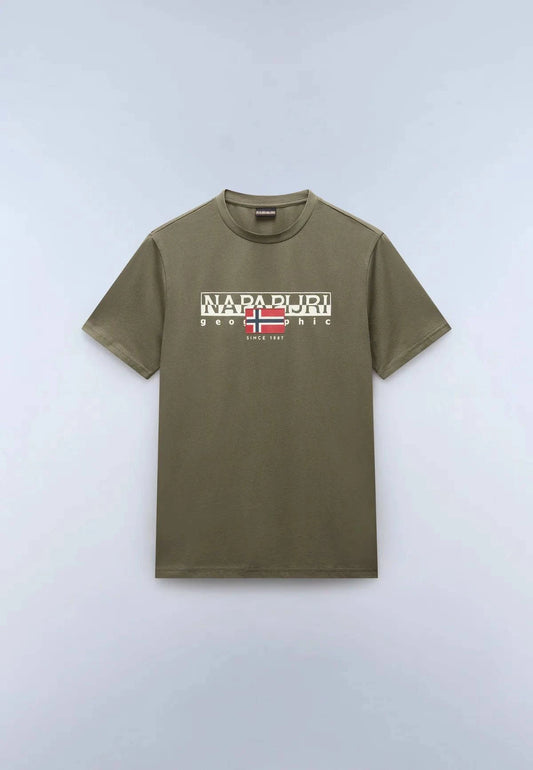 Napapijri Aylmer Tea Leaf T-Shirt - RD1 Clothing