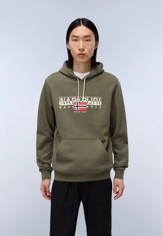Napapijri Aylmer Winter Hoodie Tea Leaf