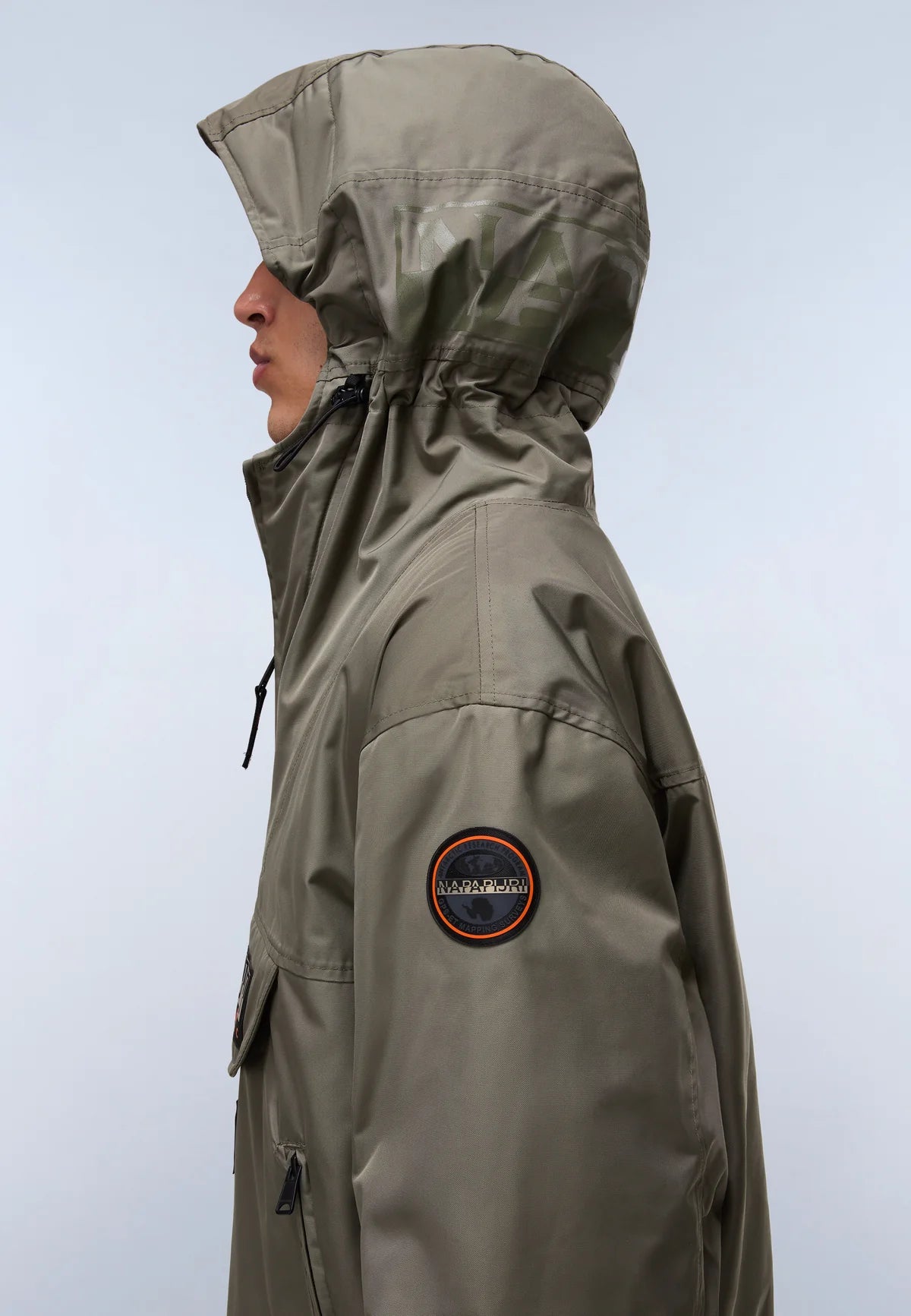 Napapijiri Rainforest Next Winter Anorak Jacket Green Tea Leaf - RD1 Clothing