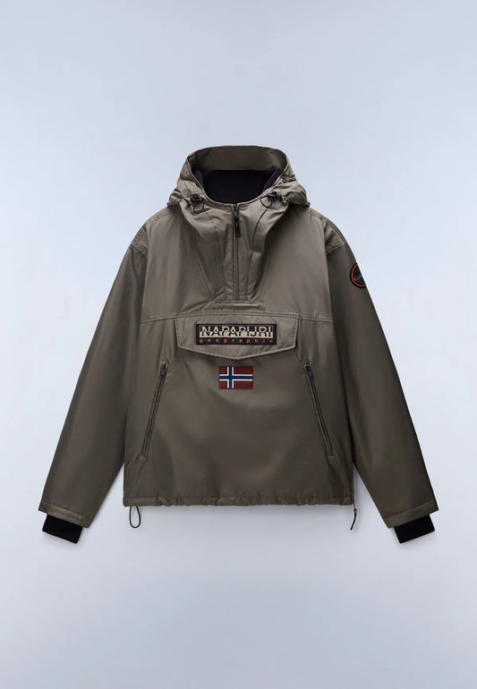 Napapijiri Rainforest Next Winter Anorak Jacket Green Tea Leaf - RD1 Clothing