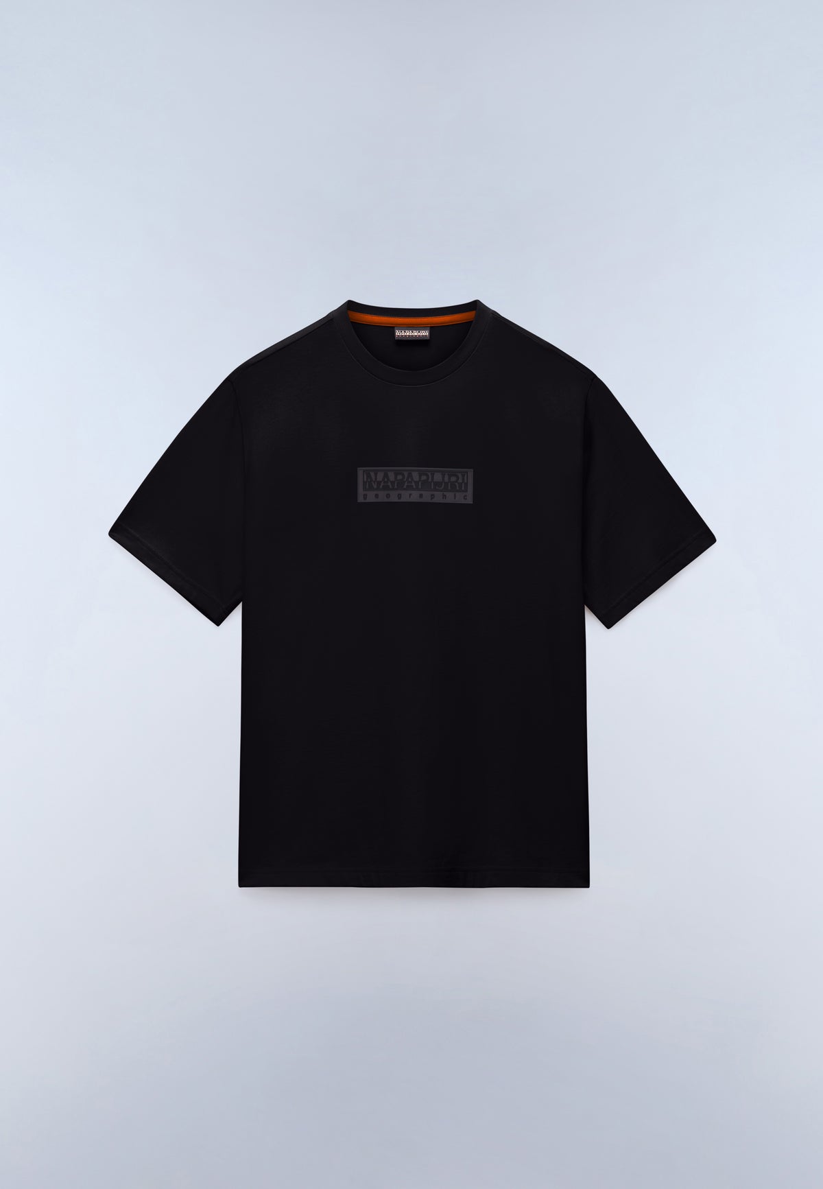 Napapijri Box Logo T-Shirt Green Black Beauty
