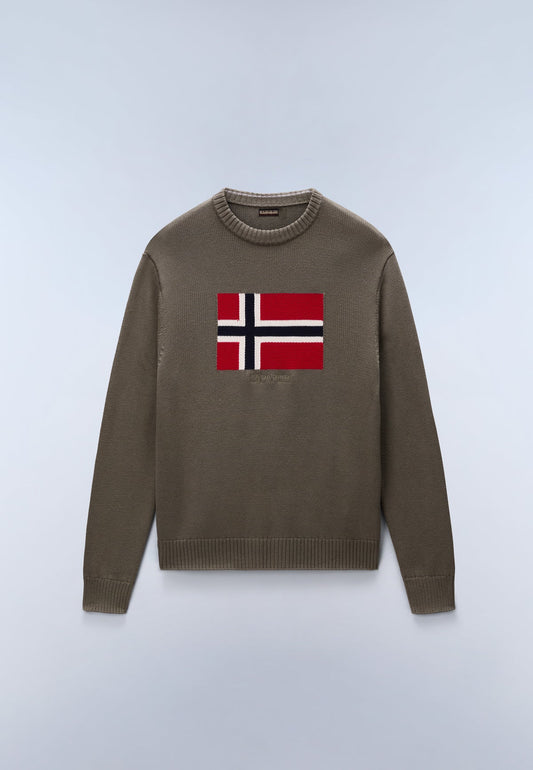 Napapijri Mura Jumper Tea Leaf - RD1 Clothing