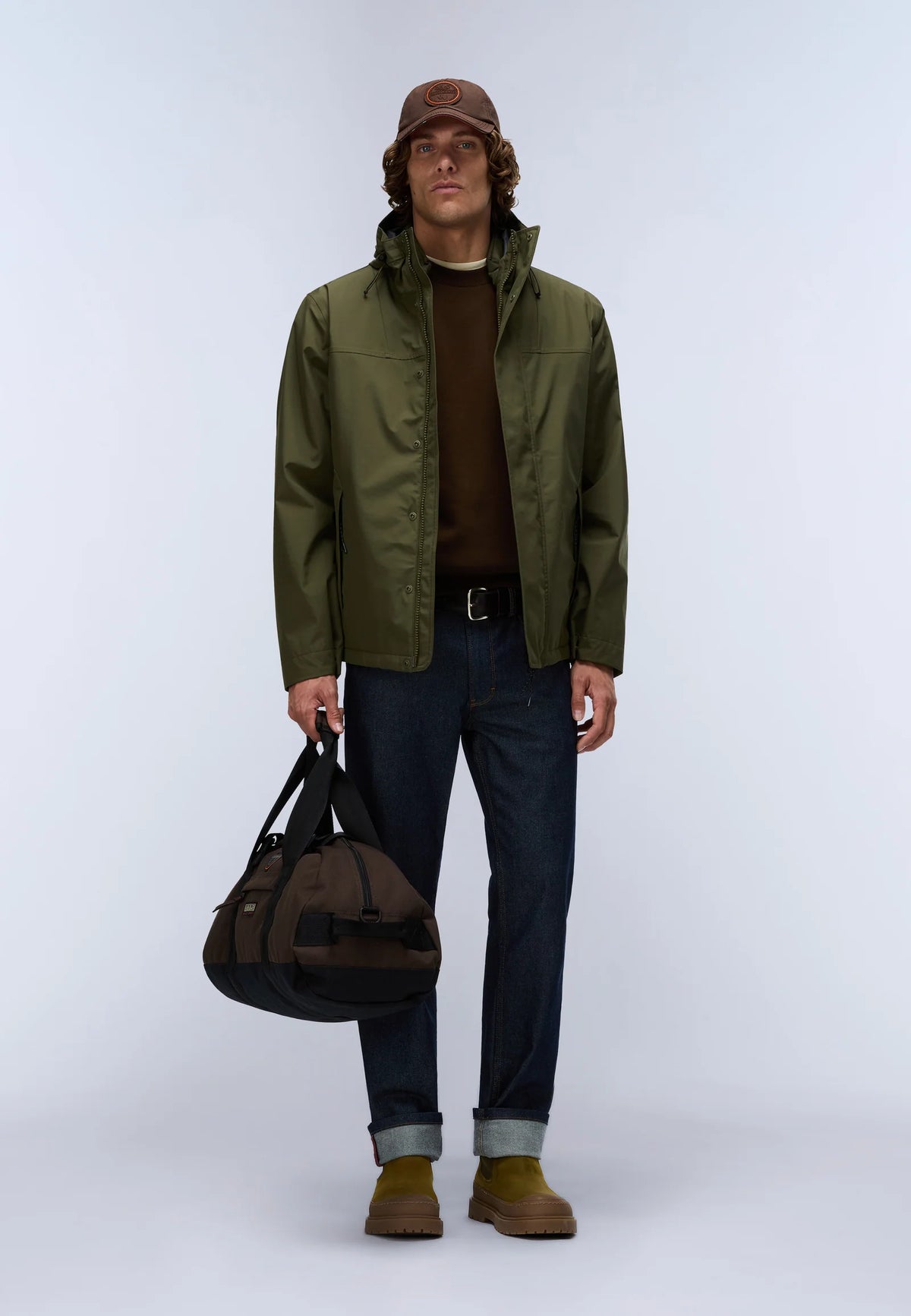 Napapijri Pilloz Short Parka 3 in 1 Jacket Olive
