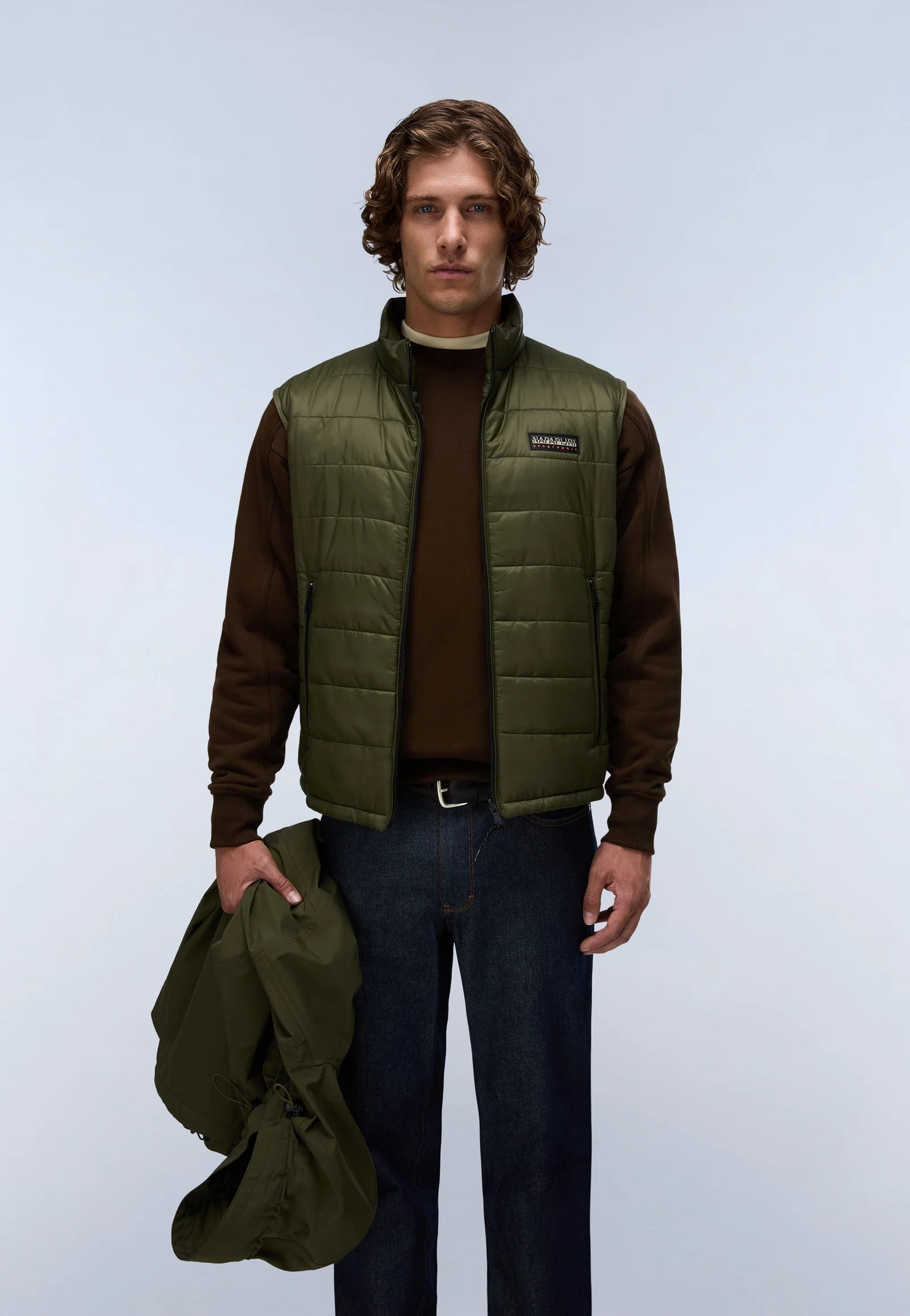 Napapijri Pilloz Short Parka Jacket Olive