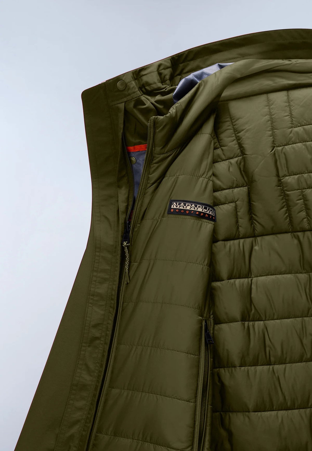 Napapijri Pilloz Short Parka Jacket Olive