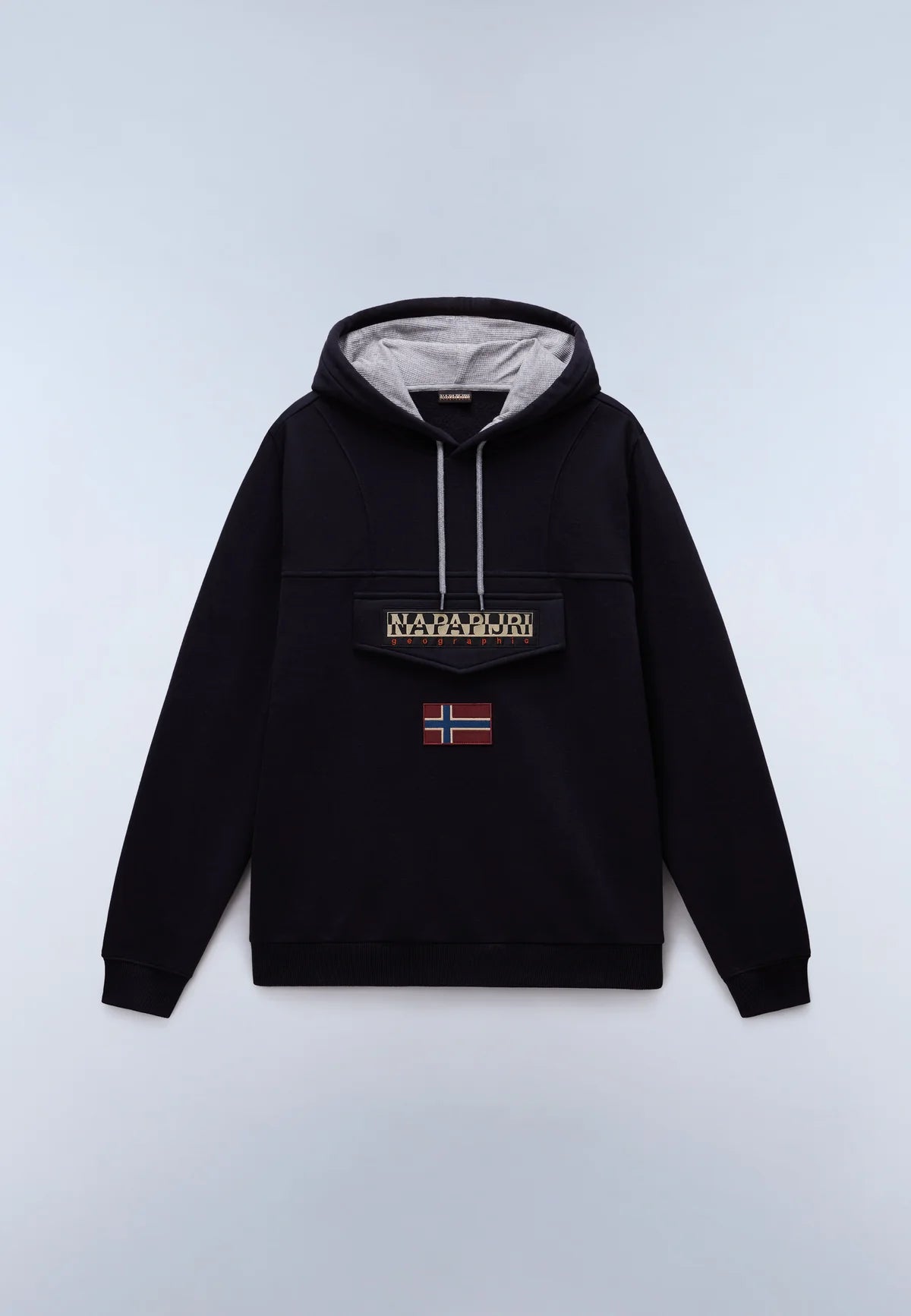 Napapijri Burgee Hoodie Black - RD1 Clothing