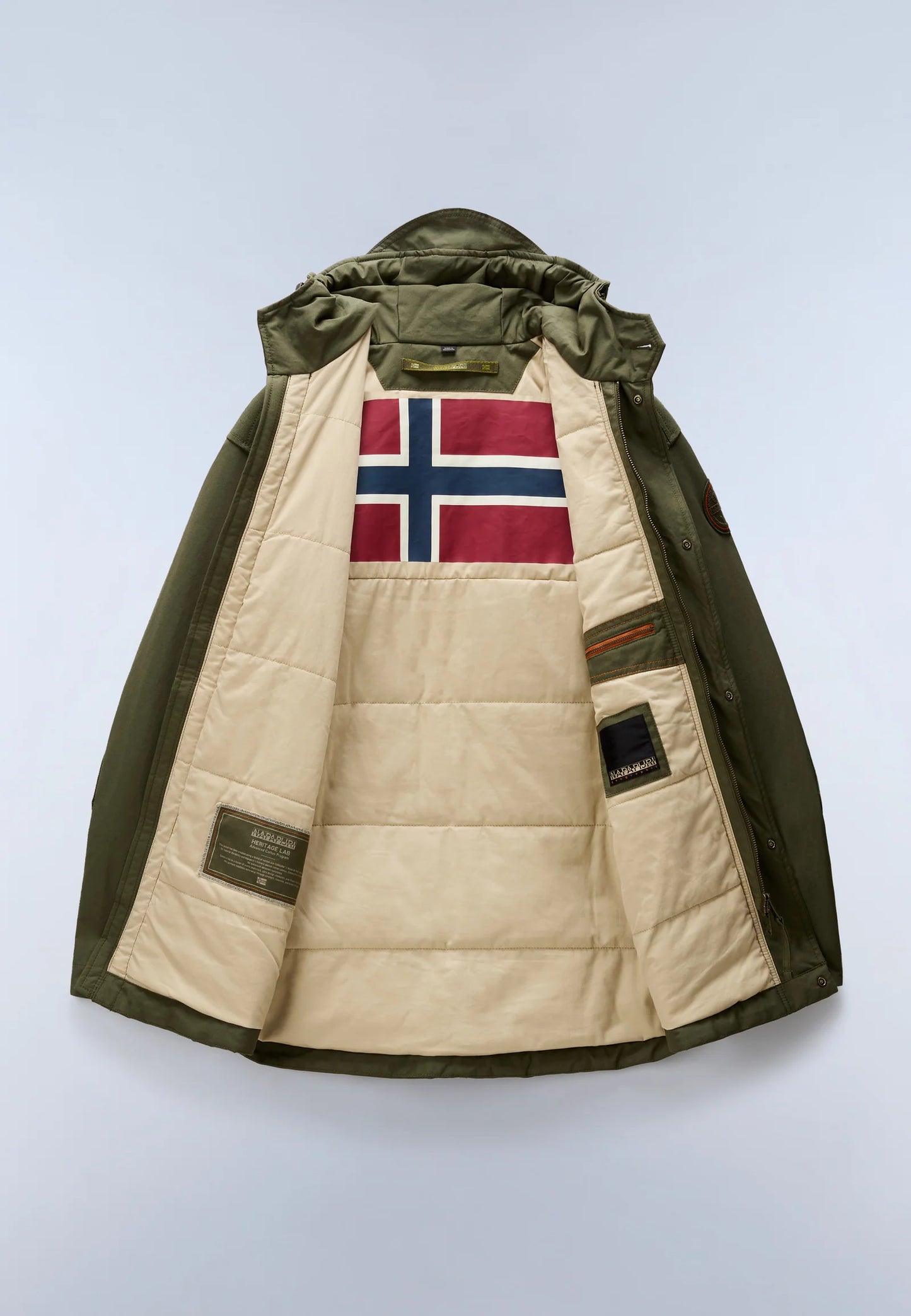 Napapijri A-Asko Parka Olive Night
