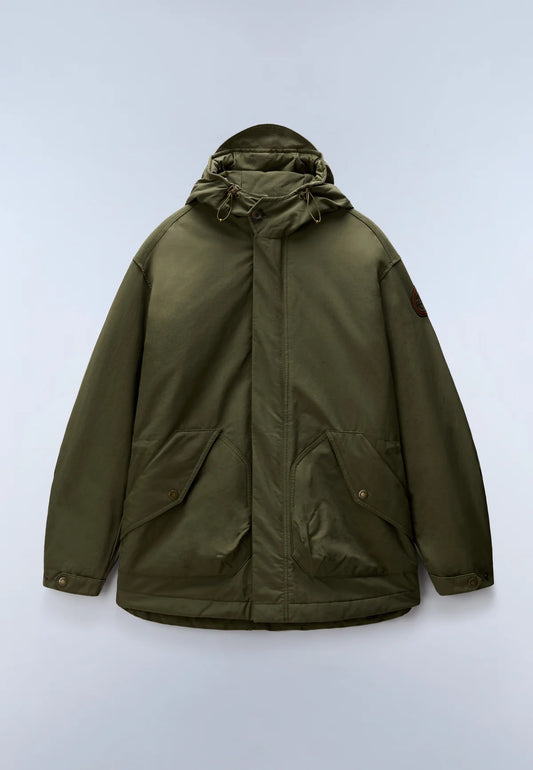 Napapijri A-Asko Parka Olive Night
