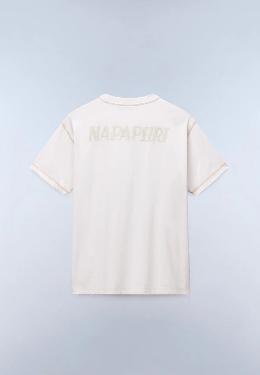 Napapijri S-Umbra T-Shirt White Whisper - RD1 Clothing