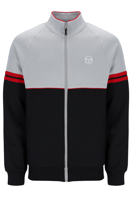 Sergio Tacchini Orion Track Top High Rise/Black/Adrenaline Rush