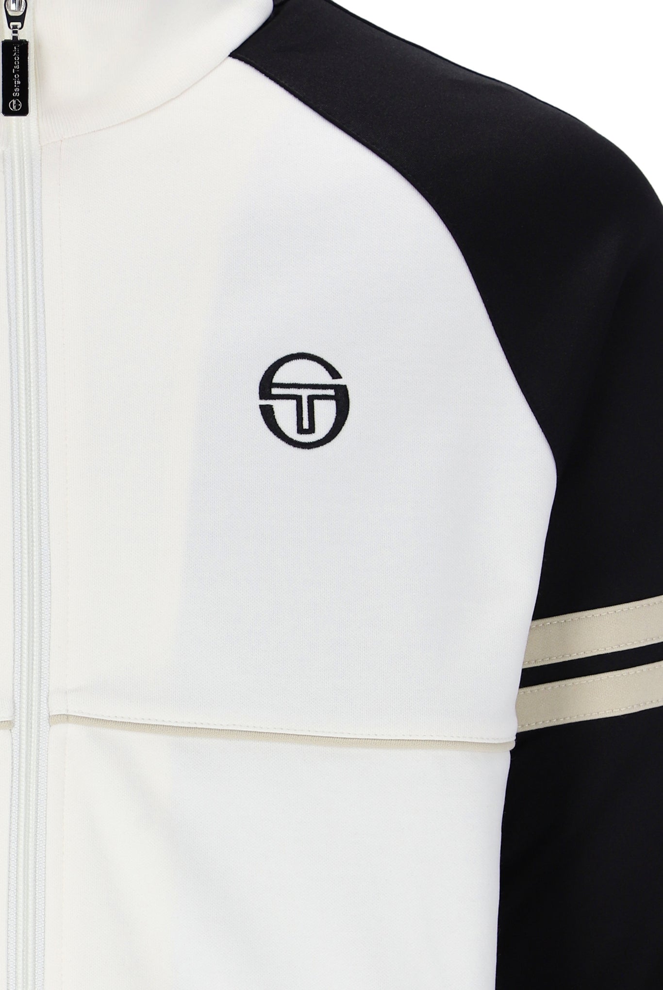 Sergio Tacchini Orion Track Top Gardenia/Black/Peyote