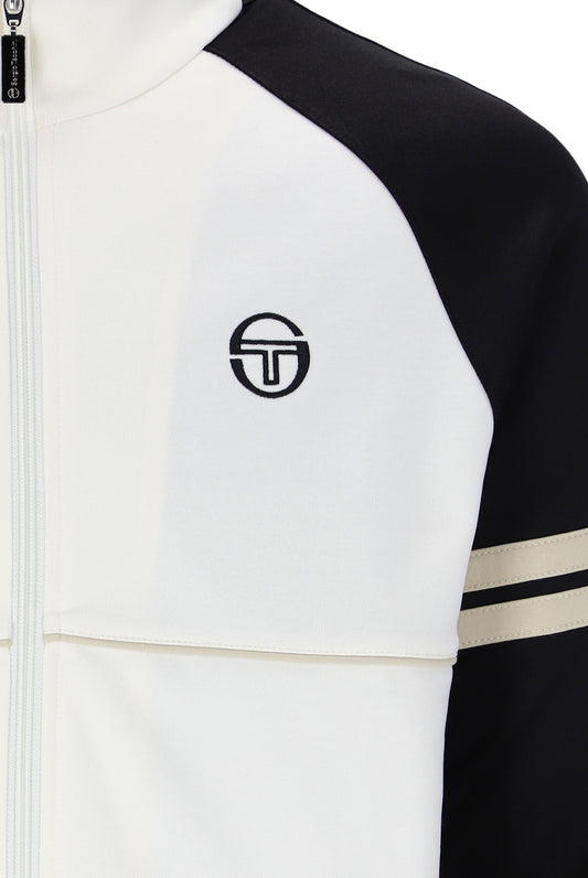 Sergio Tacchini Orion Track Top Gardenia/Black/Peyote