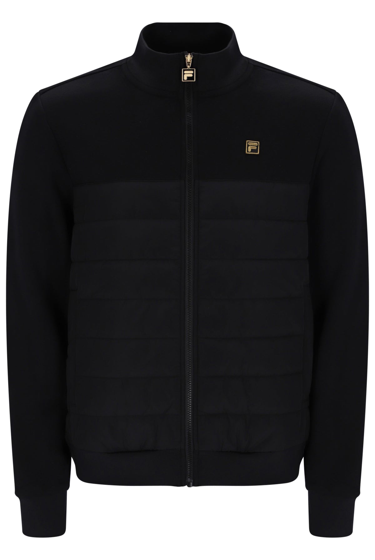 Fila Gold Oroza Full Zip Padded Jacket Black