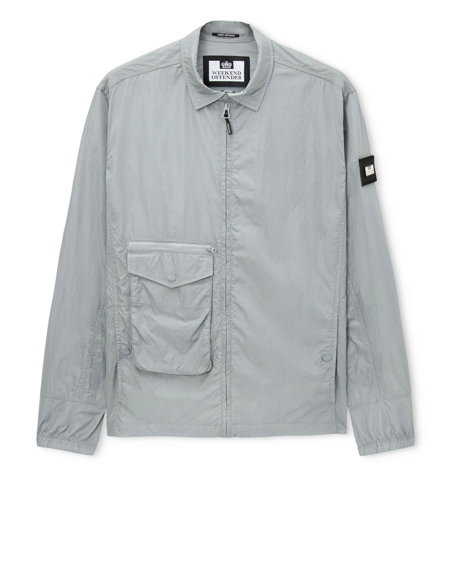 Weekend Offender Vinnie Overshirt in Smokey - RD1 Clothing