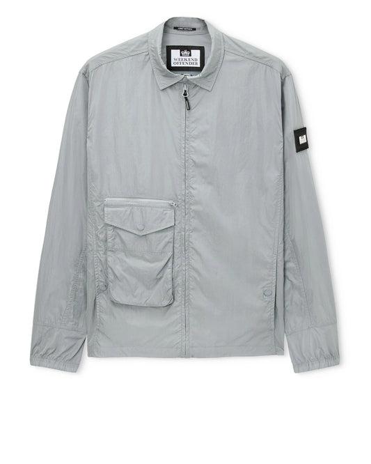 Weekend Offender Vinnie Overshirt in Smokey - RD1 Clothing
