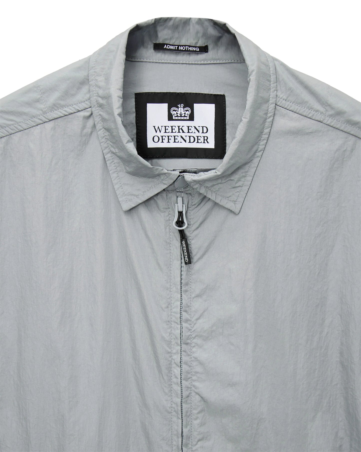 Weekend Offender Vinnie Overshirt in Smokey - RD1 Clothing