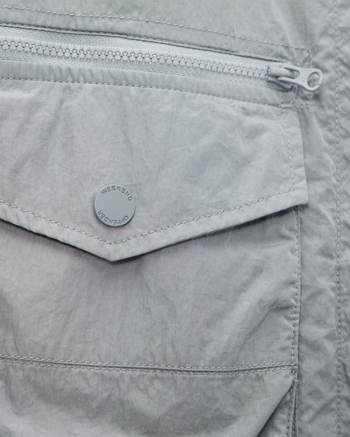 Weekend Offender Vinnie Overshirt in Smokey - RD1 Clothing