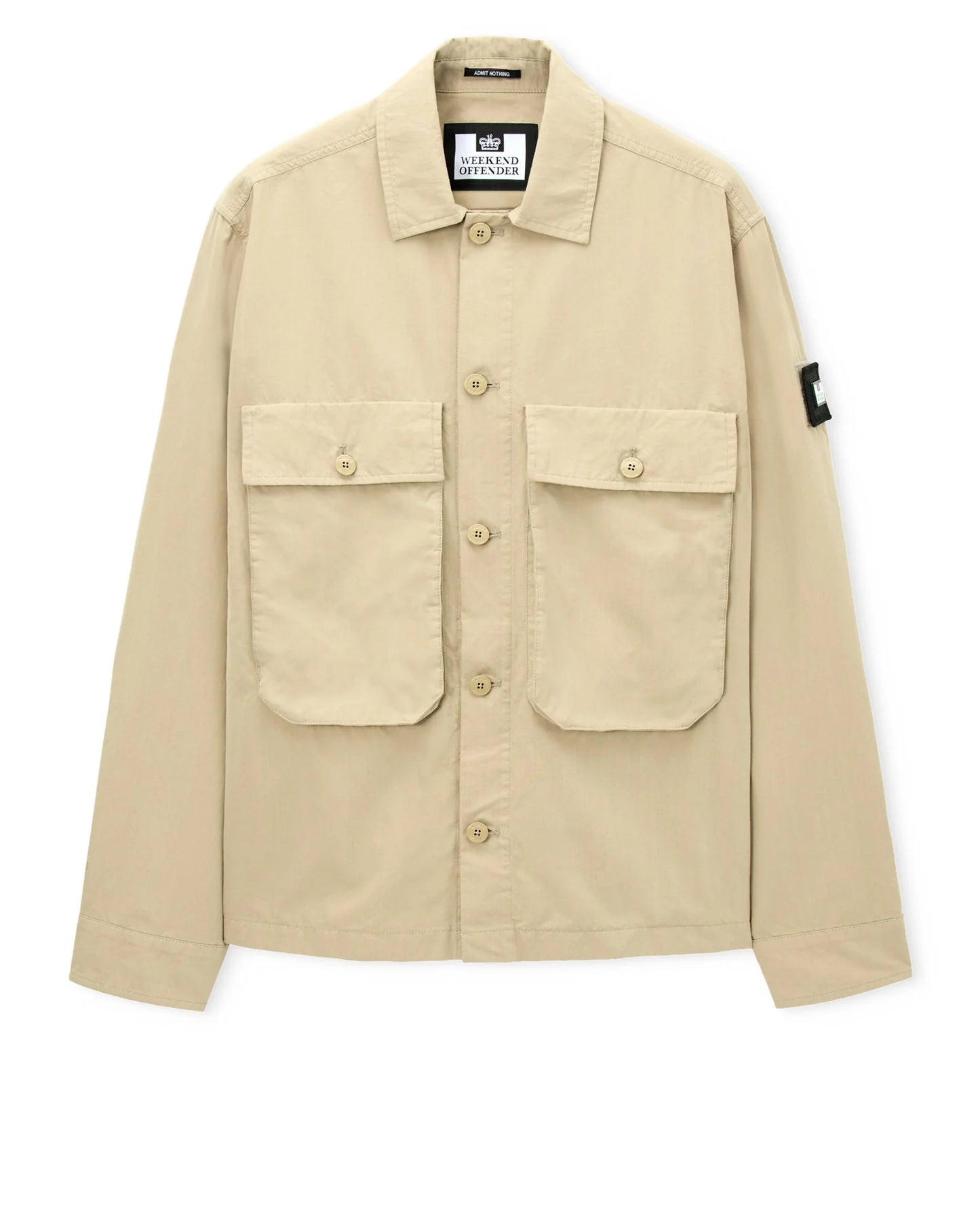 Weekend Offender Pancho Jacket Stone