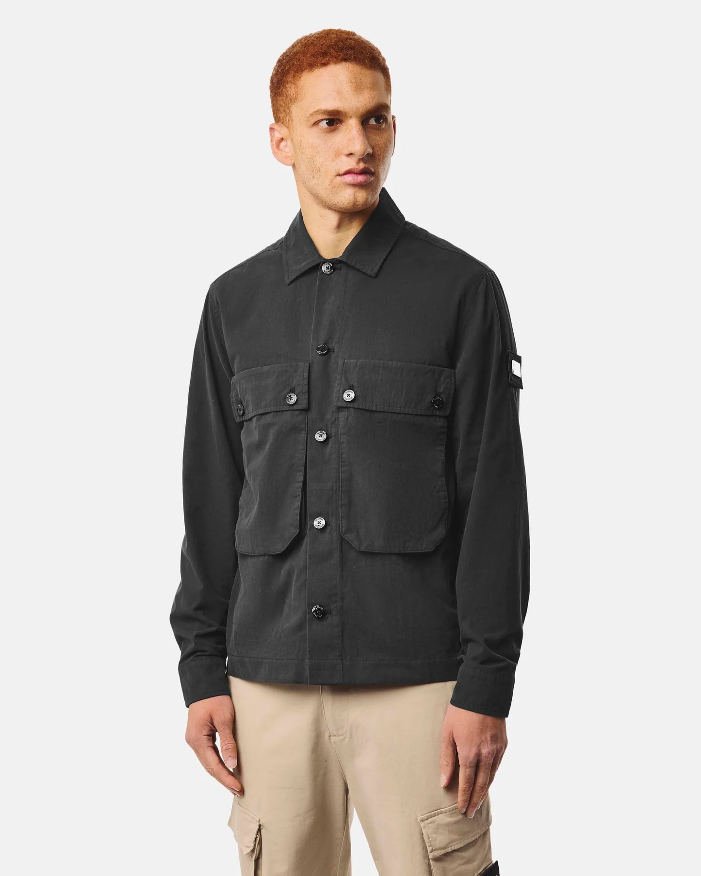Weekend Offender Pancho Jacket Black