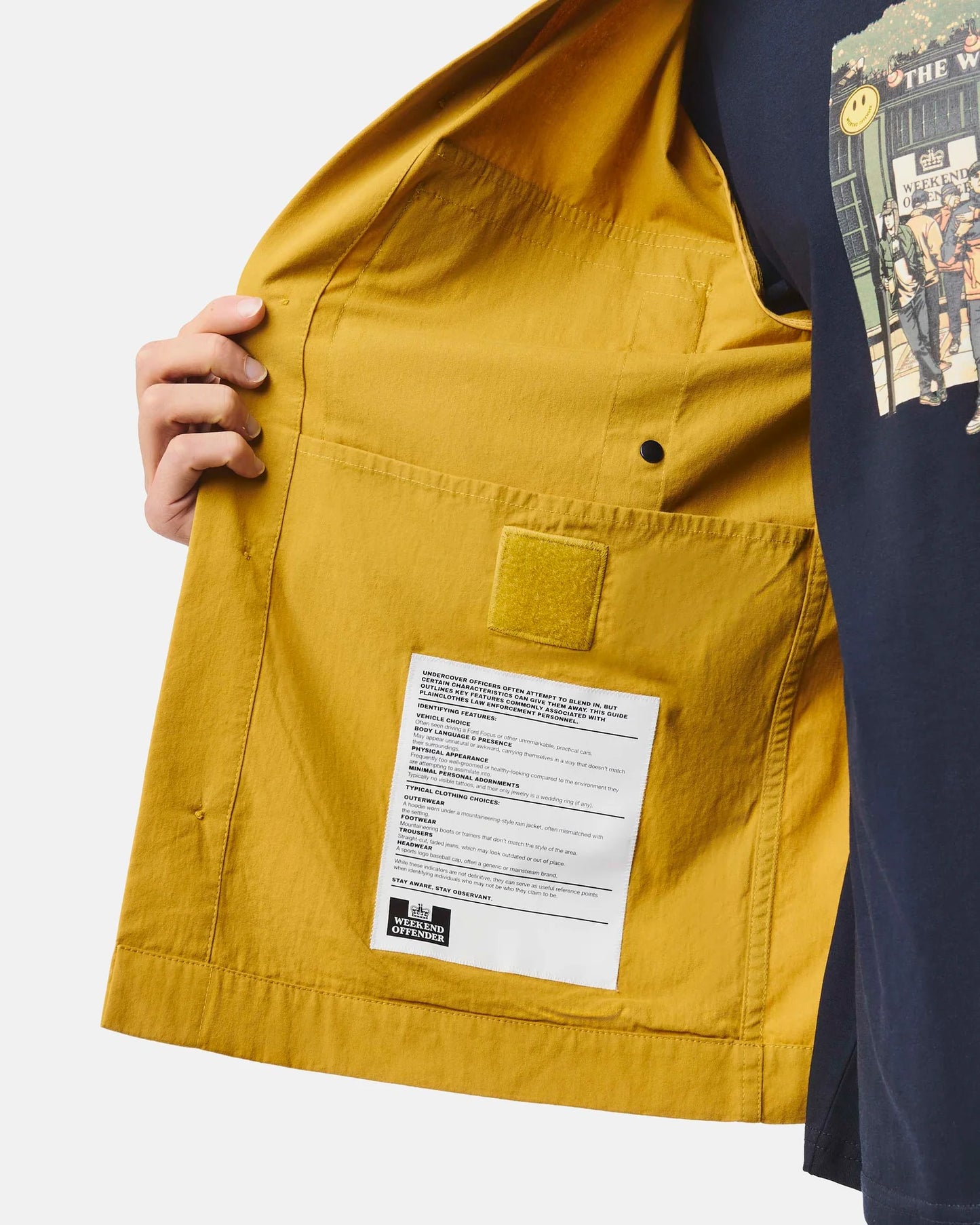 Weekend Offender Caracas Jacket Saffron