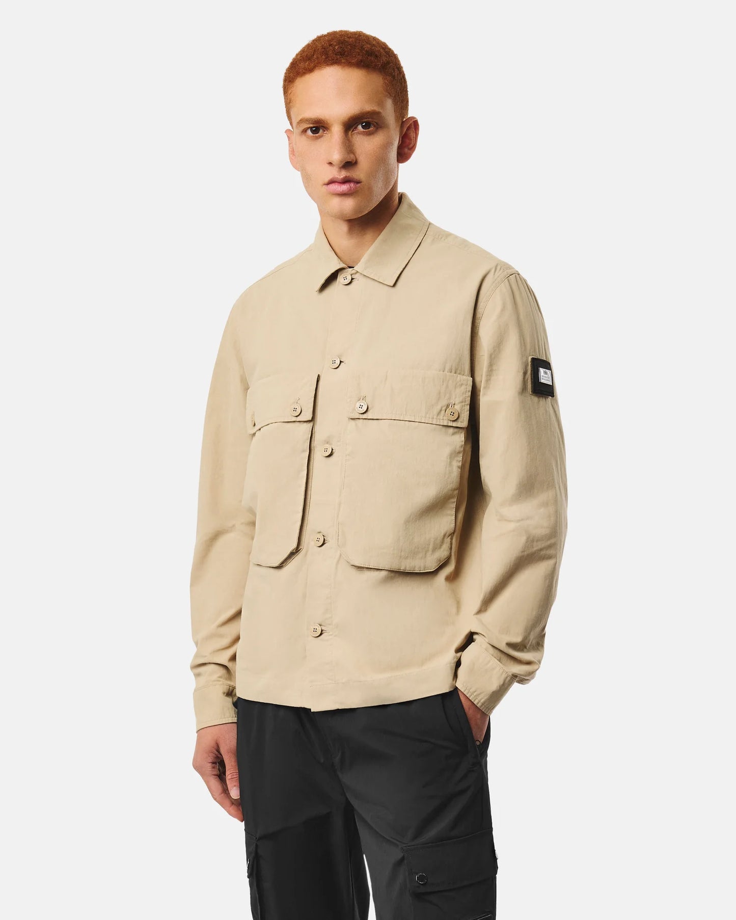 Weekend Offender Pancho Jacket Stone