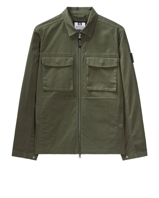 Weekend Offender Formella Over-Shirt Castle Green