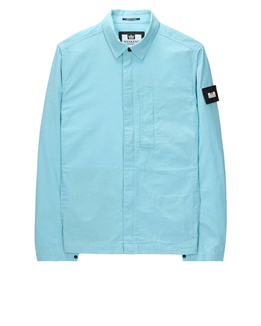 Weekend Offender Porter Over-Shirt Saltwater Blue - RD1 Clothing