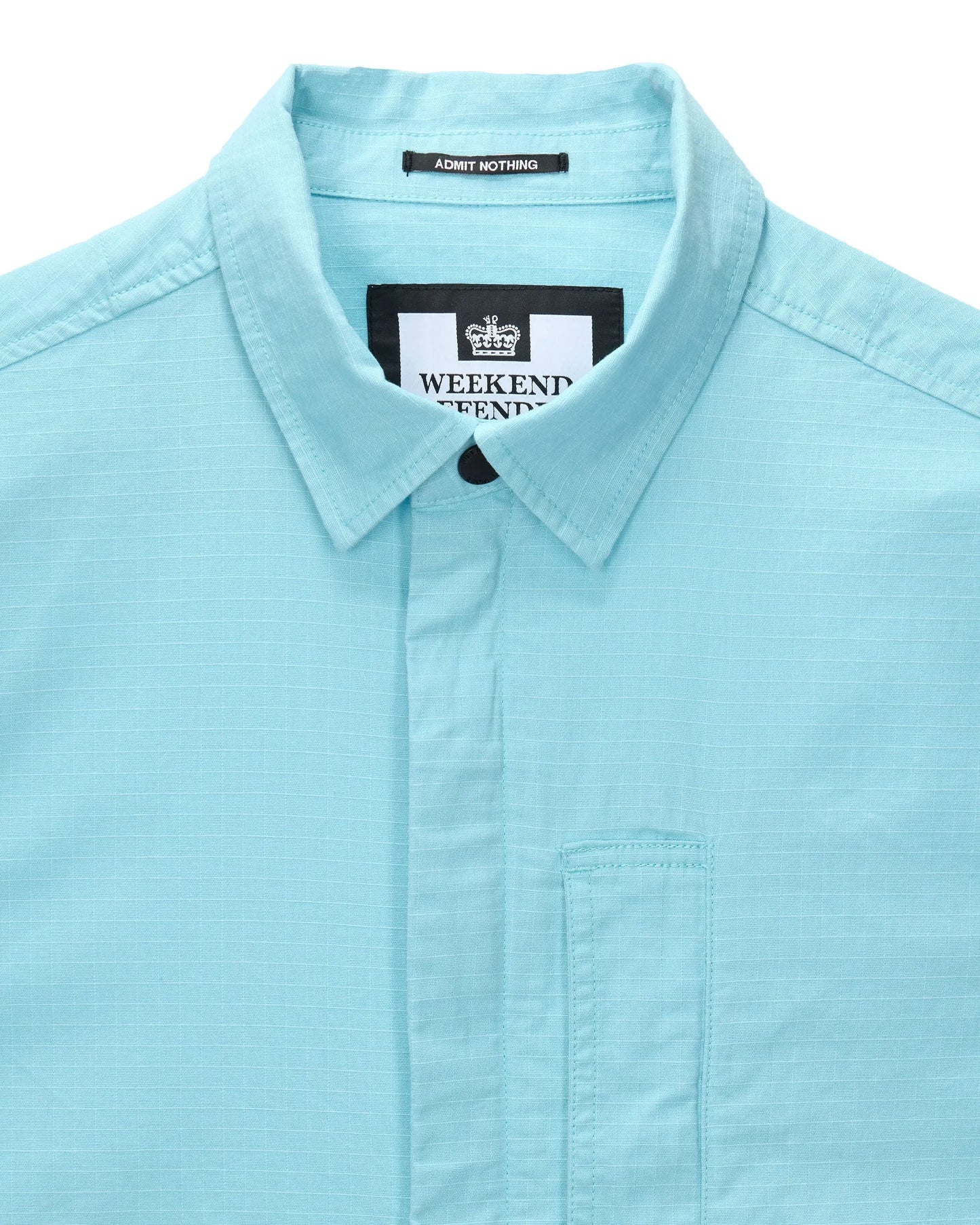 Weekend Offender Porter Over-Shirt Saltwater Blue