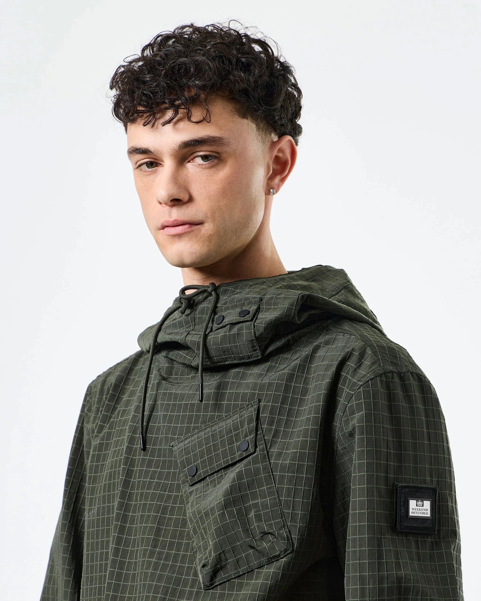 Weekend Offender Grohl Over-Top Black Forest Green - RD1 Clothing
