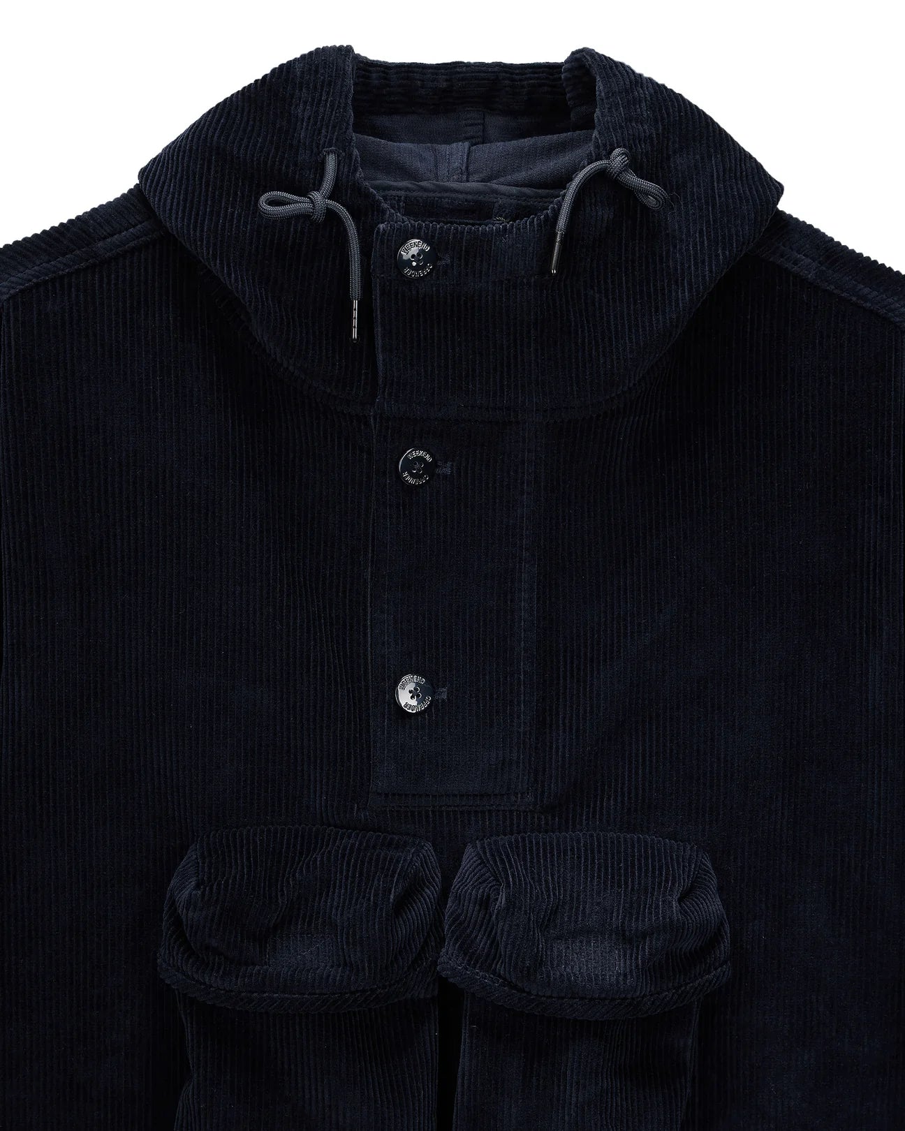 Weekend Offender Cord Over-Top Jacket Navy