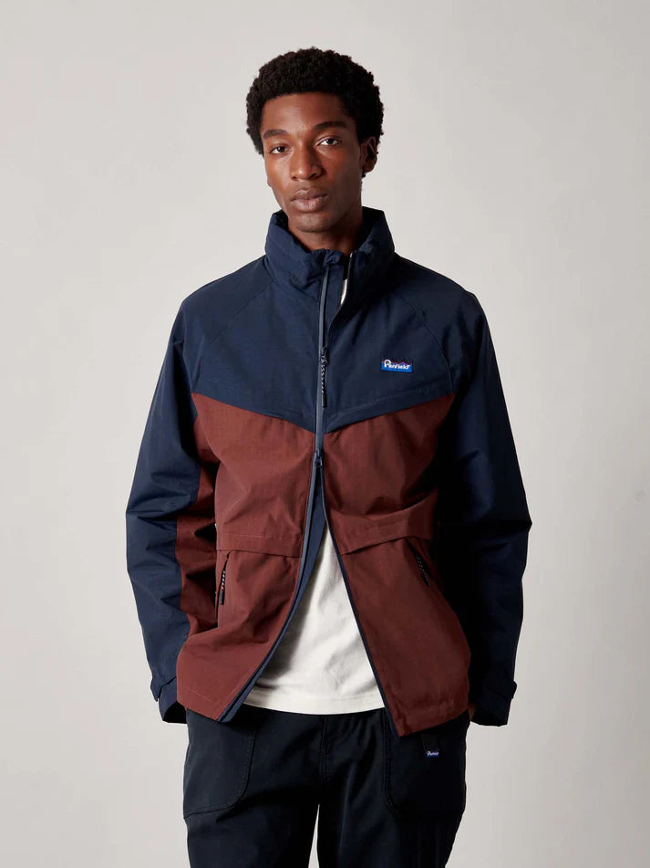 Penfield Northrim Waterproof Jacket In Rum Raisin