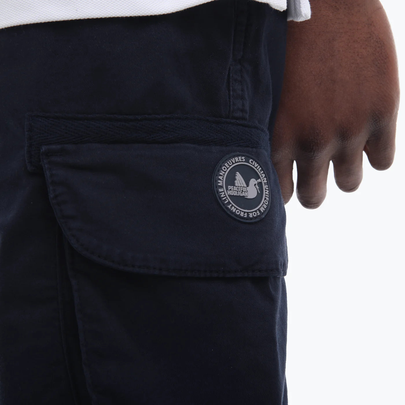 Peaceful Hooligan Bunker Shorts Bunker Shorts Navy - RD1 Clothing