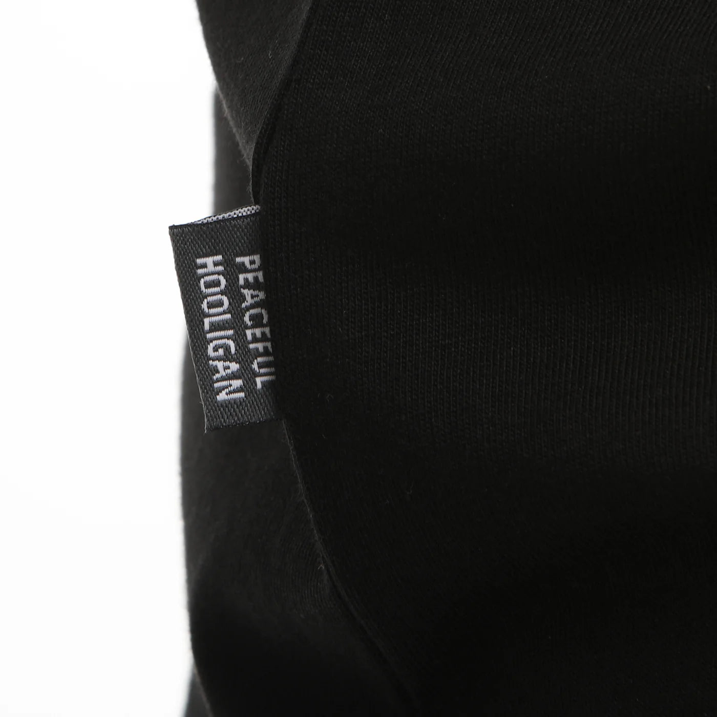 Black Peaceful Hooligan Trainspotters T-Shirt featuring a trainspotting graphic design on the front.