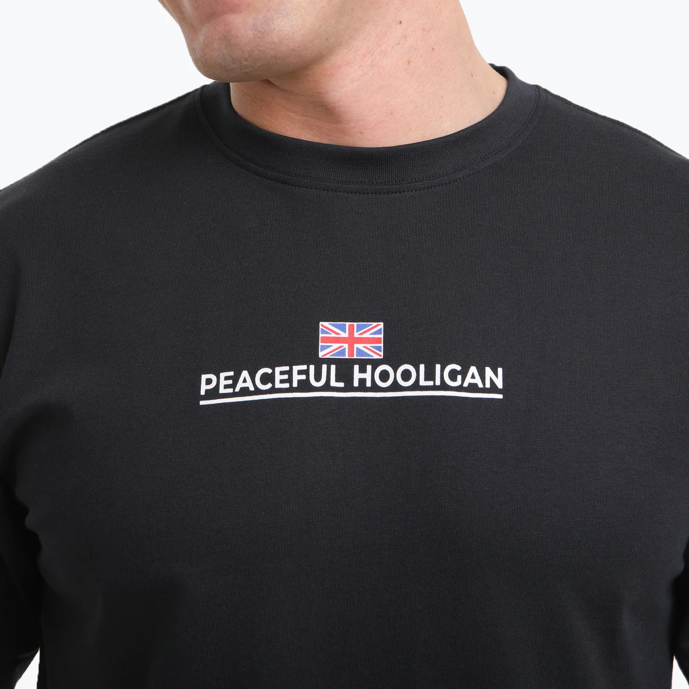 Peaceful Hooligan Union T-Shirt Navy - RD1 Clothing