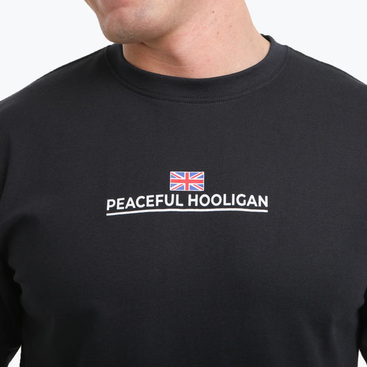 Peaceful Hooligan Union T-Shirt Navy - RD1 Clothing