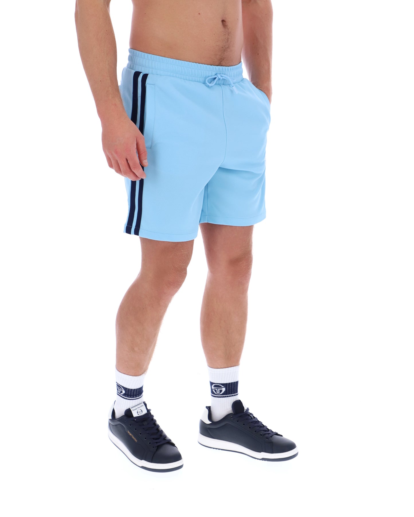 Sergio Tacchini Pietrapertosa Jogger Sweat Short Baltic Sea/Maritime Blue - RD1 Clothing