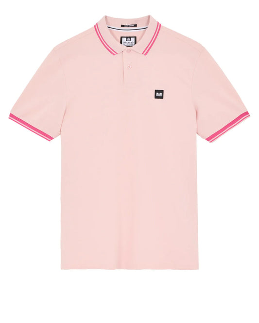 Weekend Offender Levanto Polo Shirt Pale Blush/Candy