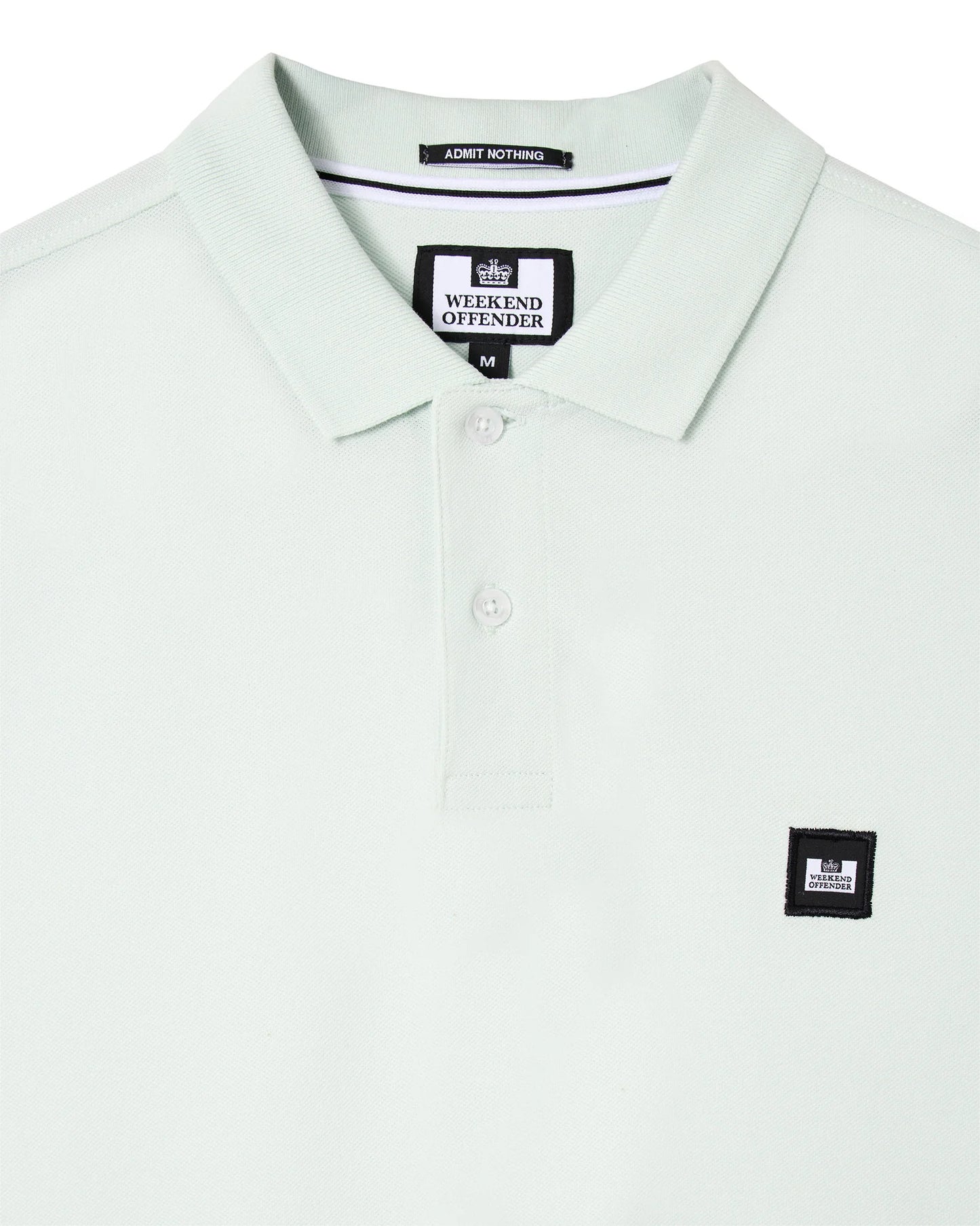 Weekend Offender Heathcote Polo Shirt Amazonite Green