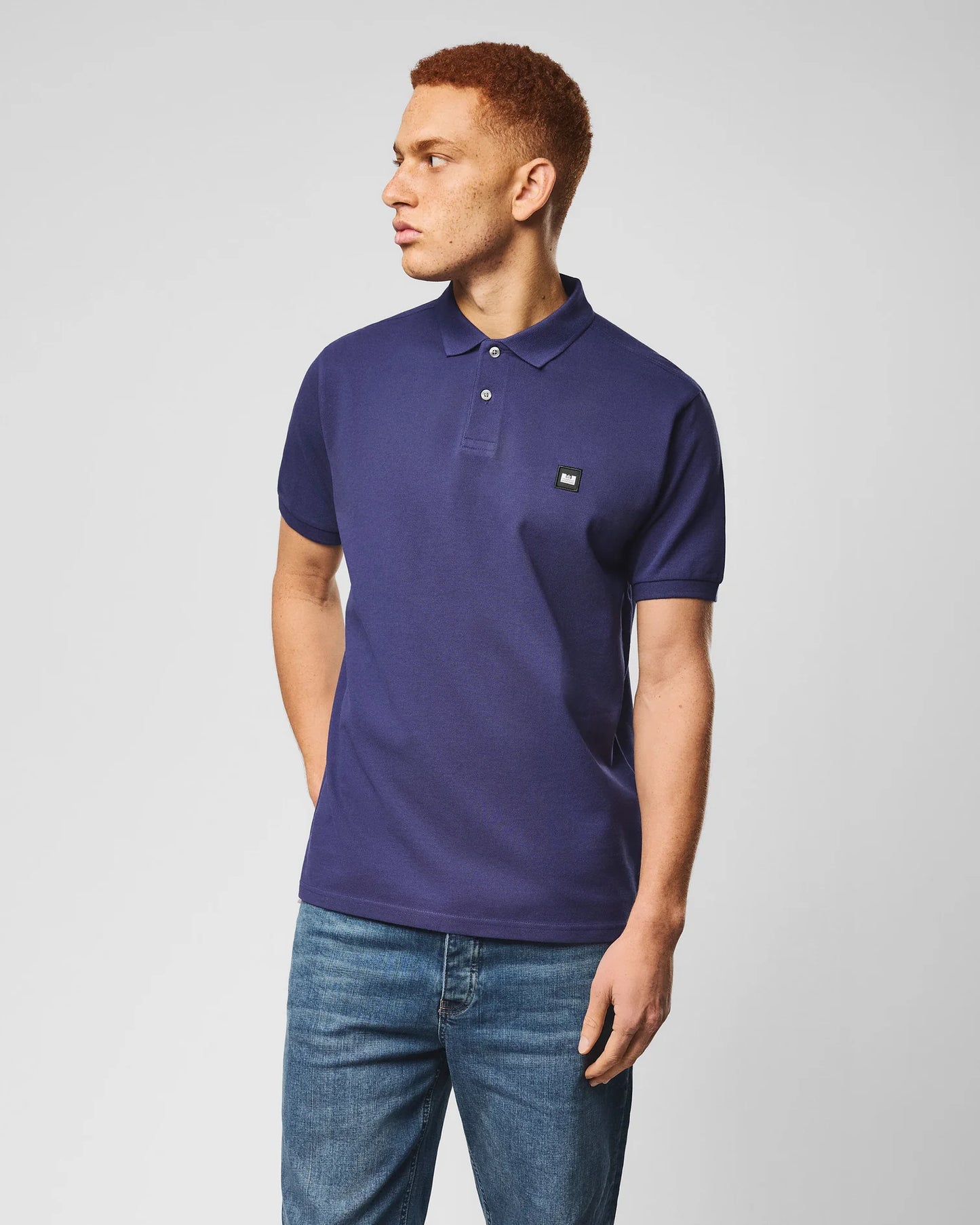 Weekend Offender Heathcote Polo Shirt Dark Sapphire