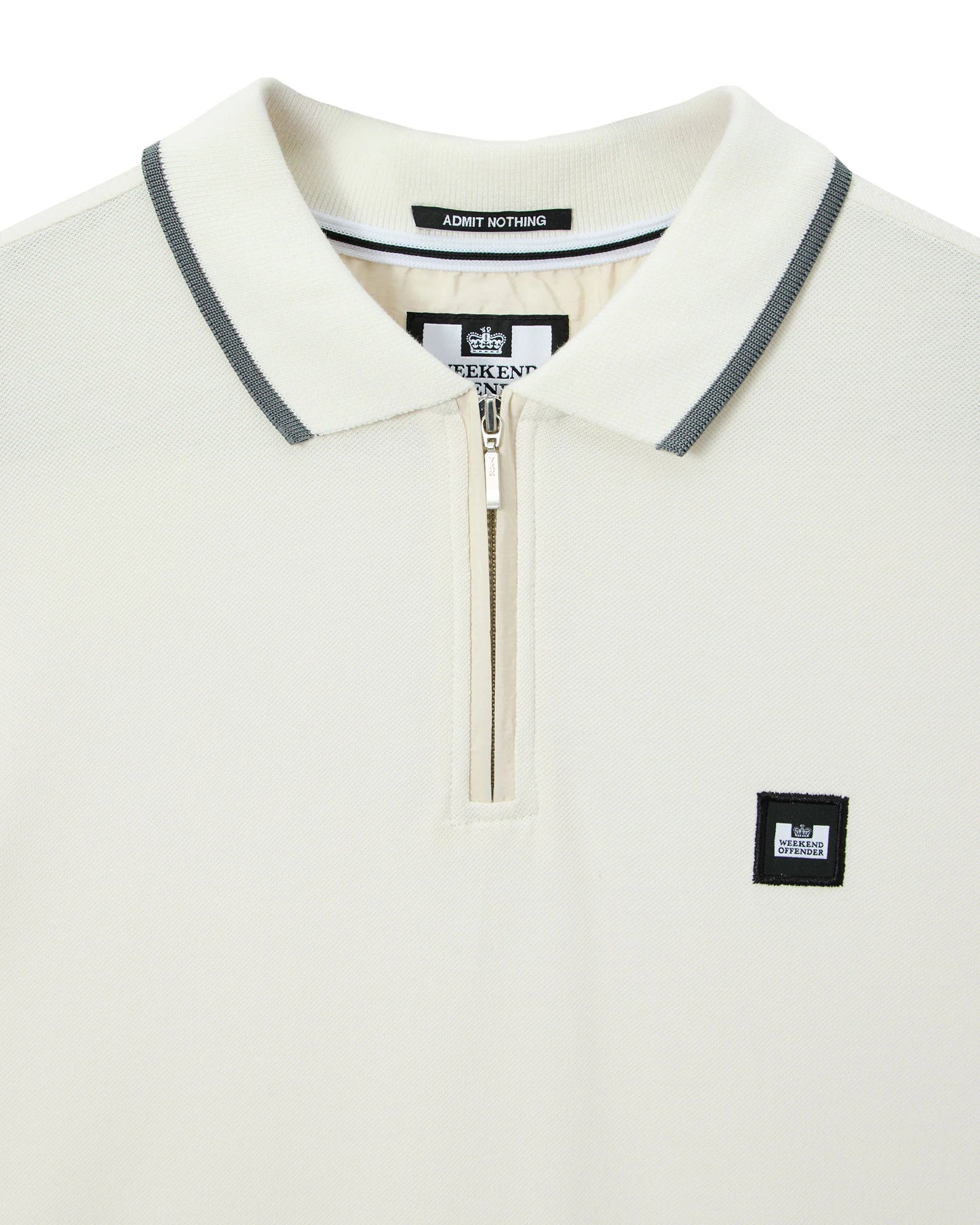 Weekend Offender Monti Polo Shirt Ghost/Porpoise Grey