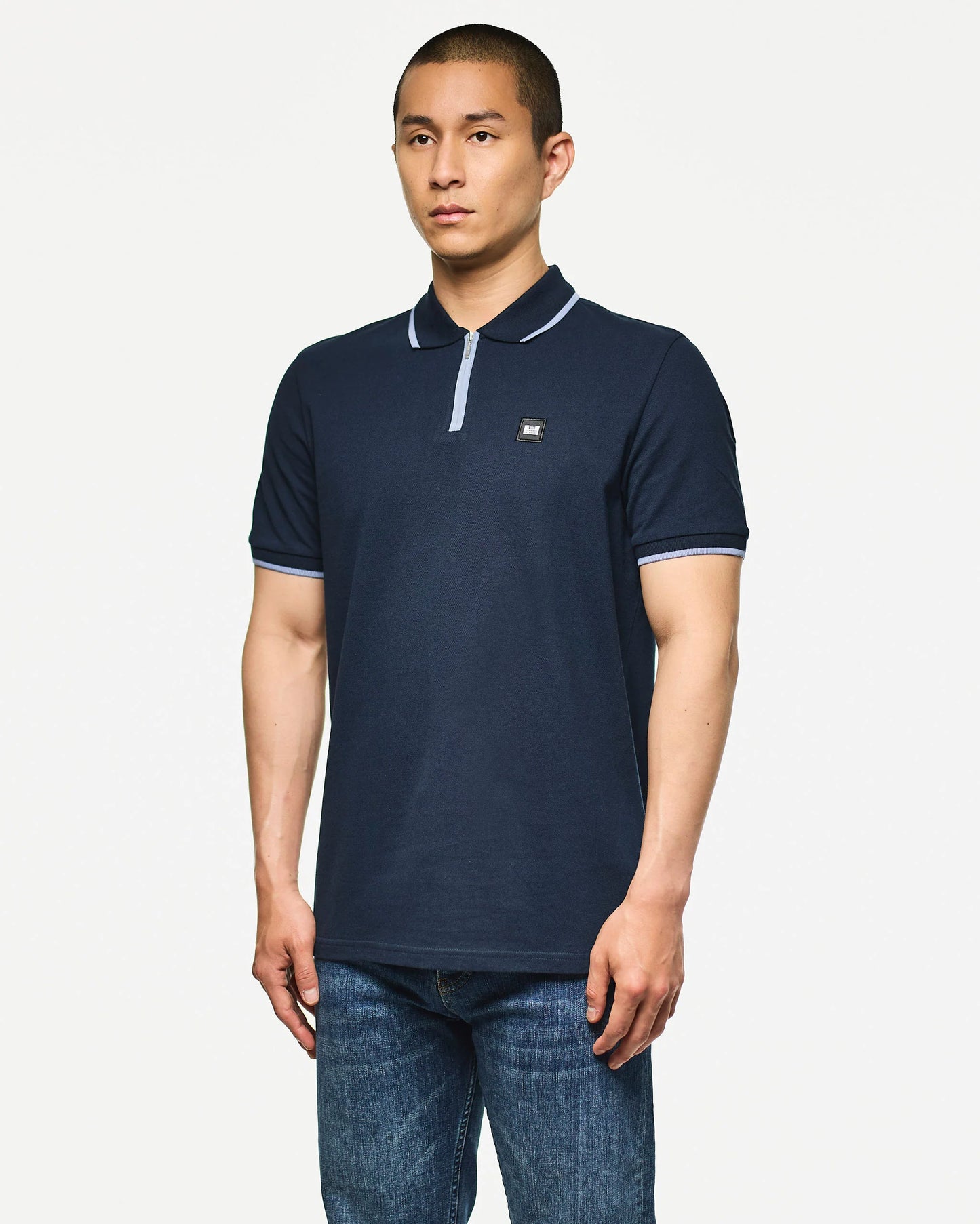 Weekend Offender Monti Polo Shirt Navy/Blue Shadow
