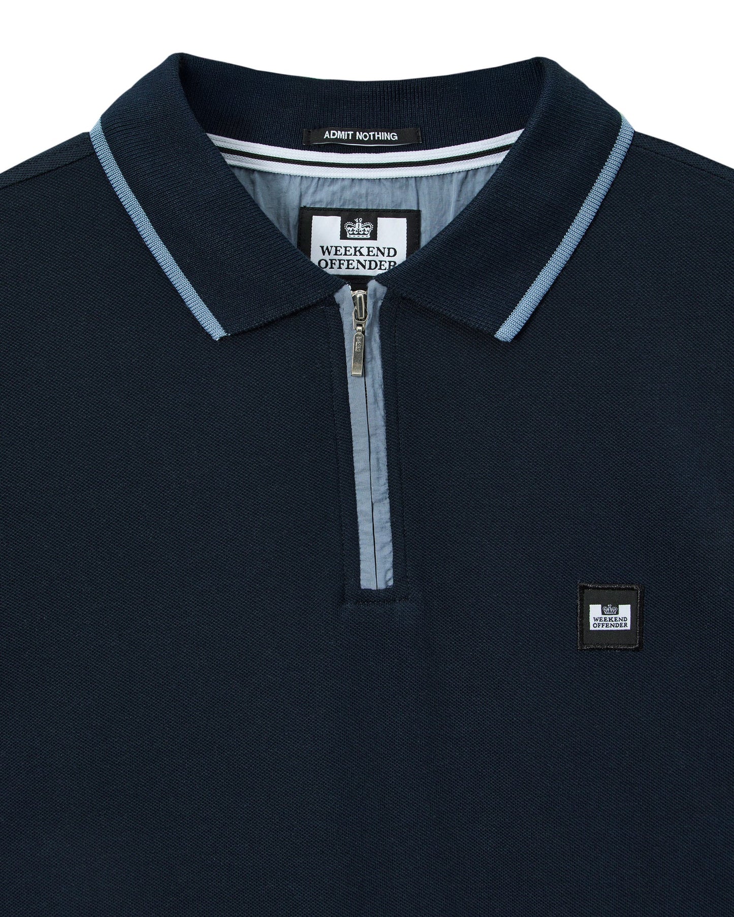 Weekend Offender Monti Polo Shirt Navy/Blue Shadow