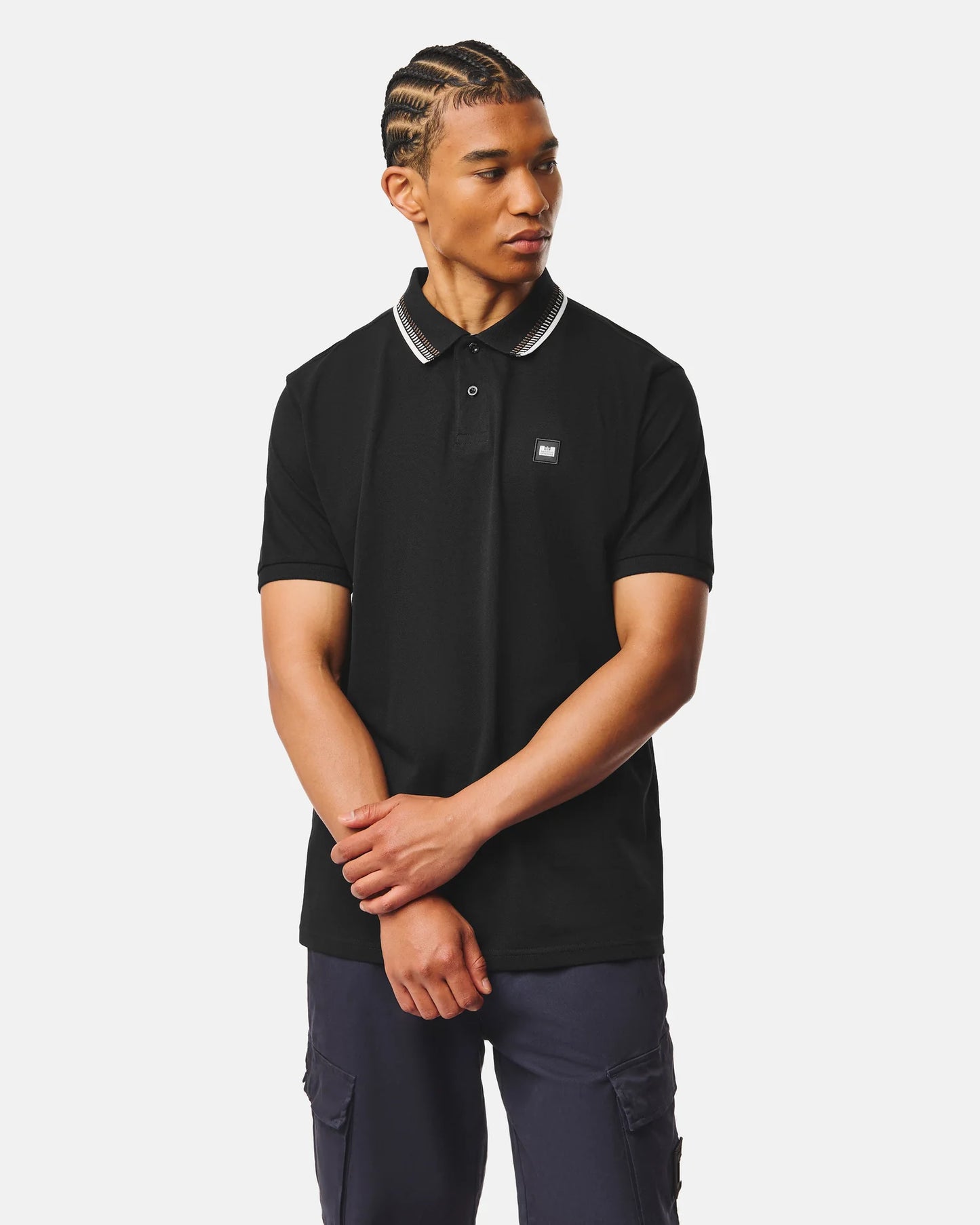 Weekend Offender Rockhampton Polo Shirt Black
