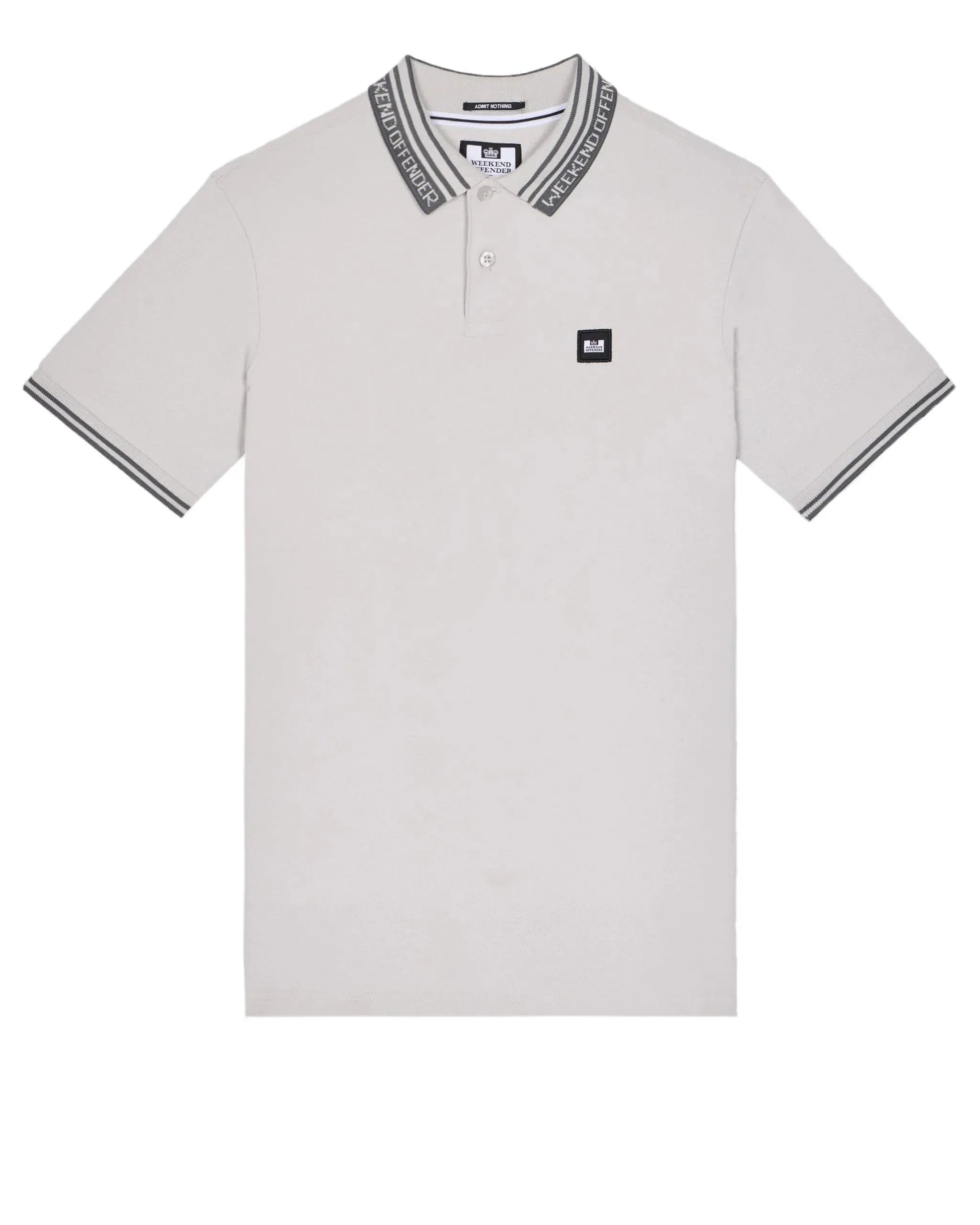 eekend Offender Comas Polo Shirt Rhino/Zinc