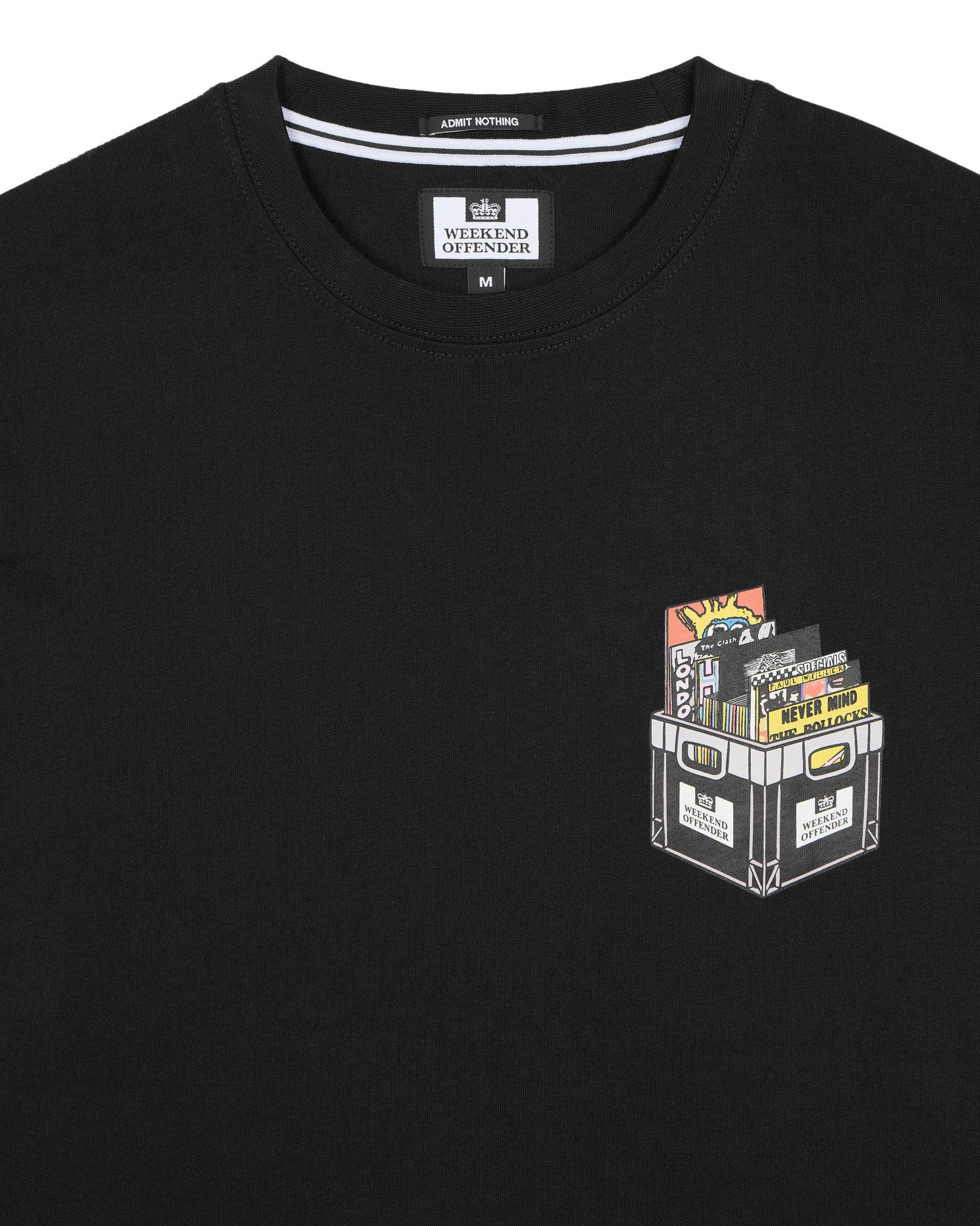 Weekend Offender Diggin Graphic T-Shirt Black - RD1 Clothing