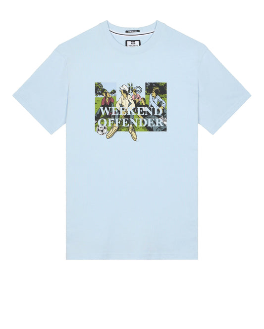 Weekend Offender Hymns T-Shirt Light Blue