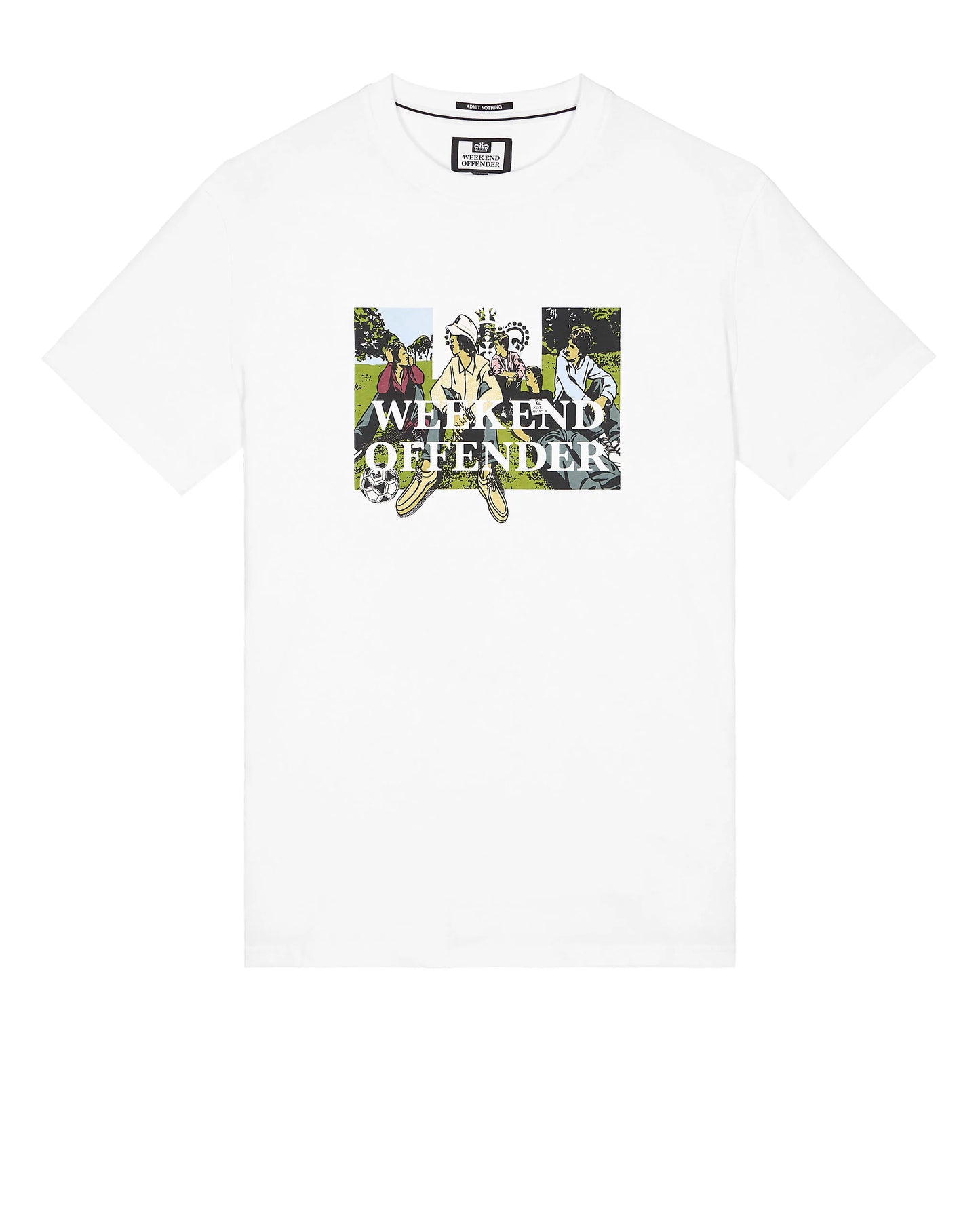 Weekend Offender Hymns T-Shirt White