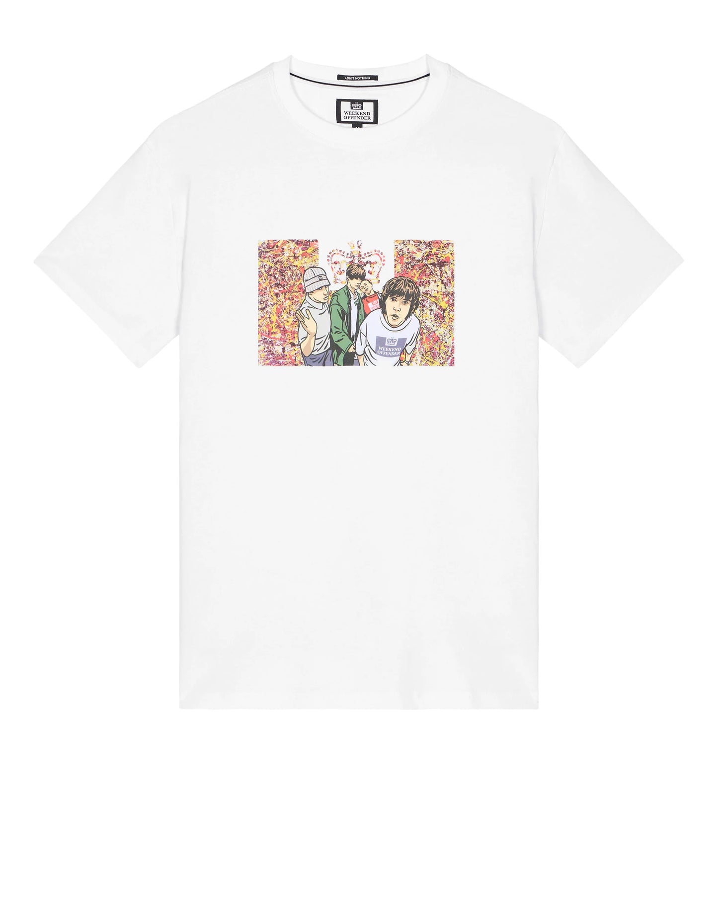 Weekend Offender Number 5 T-Shirt White