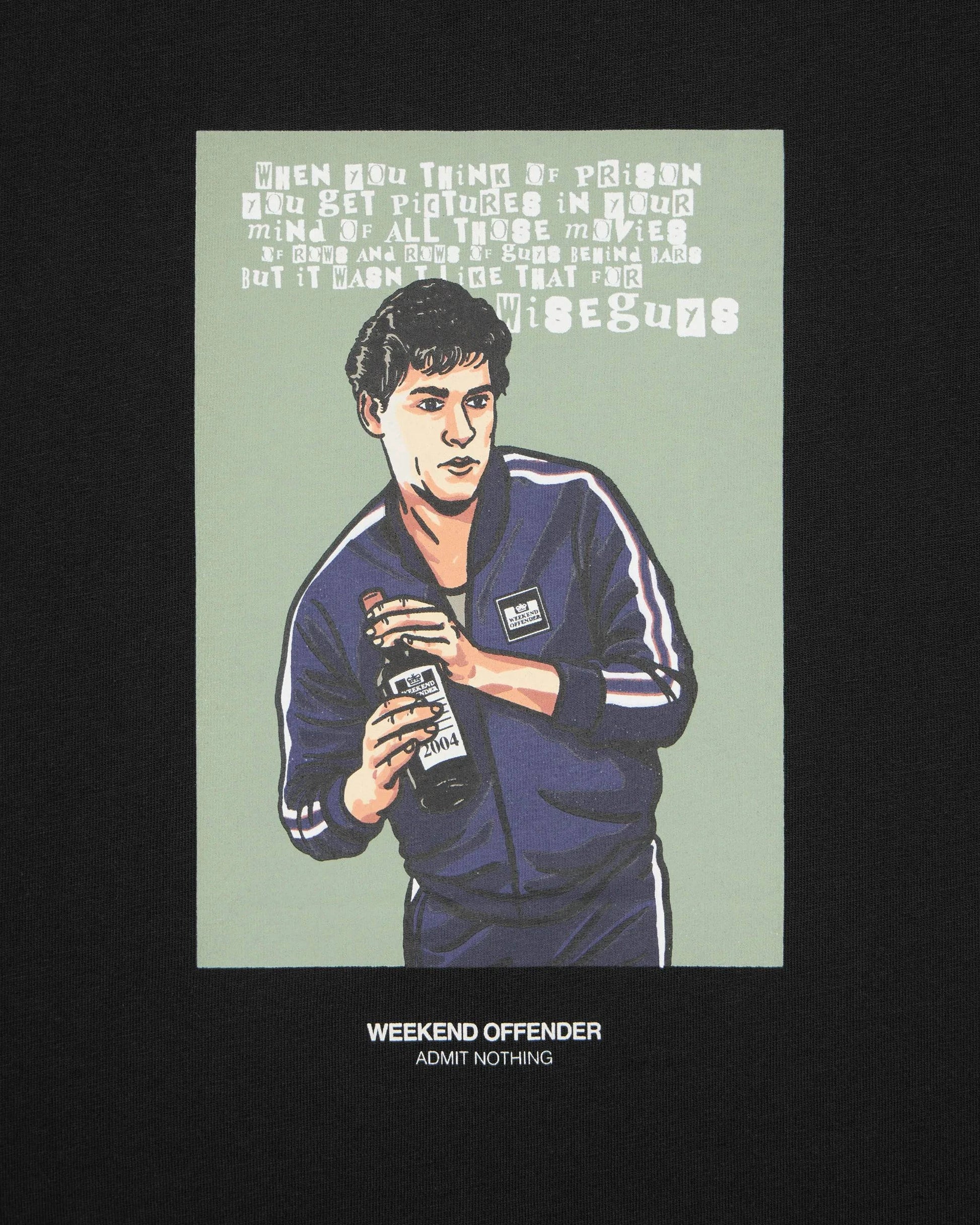 Weekend Offender The Joint T-shirt Black - RD1 Clothing