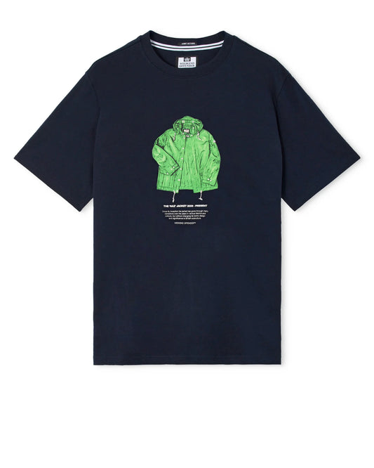 Weekend Offender Naz Graphic T-Shirt Navy - RD1 Clothing